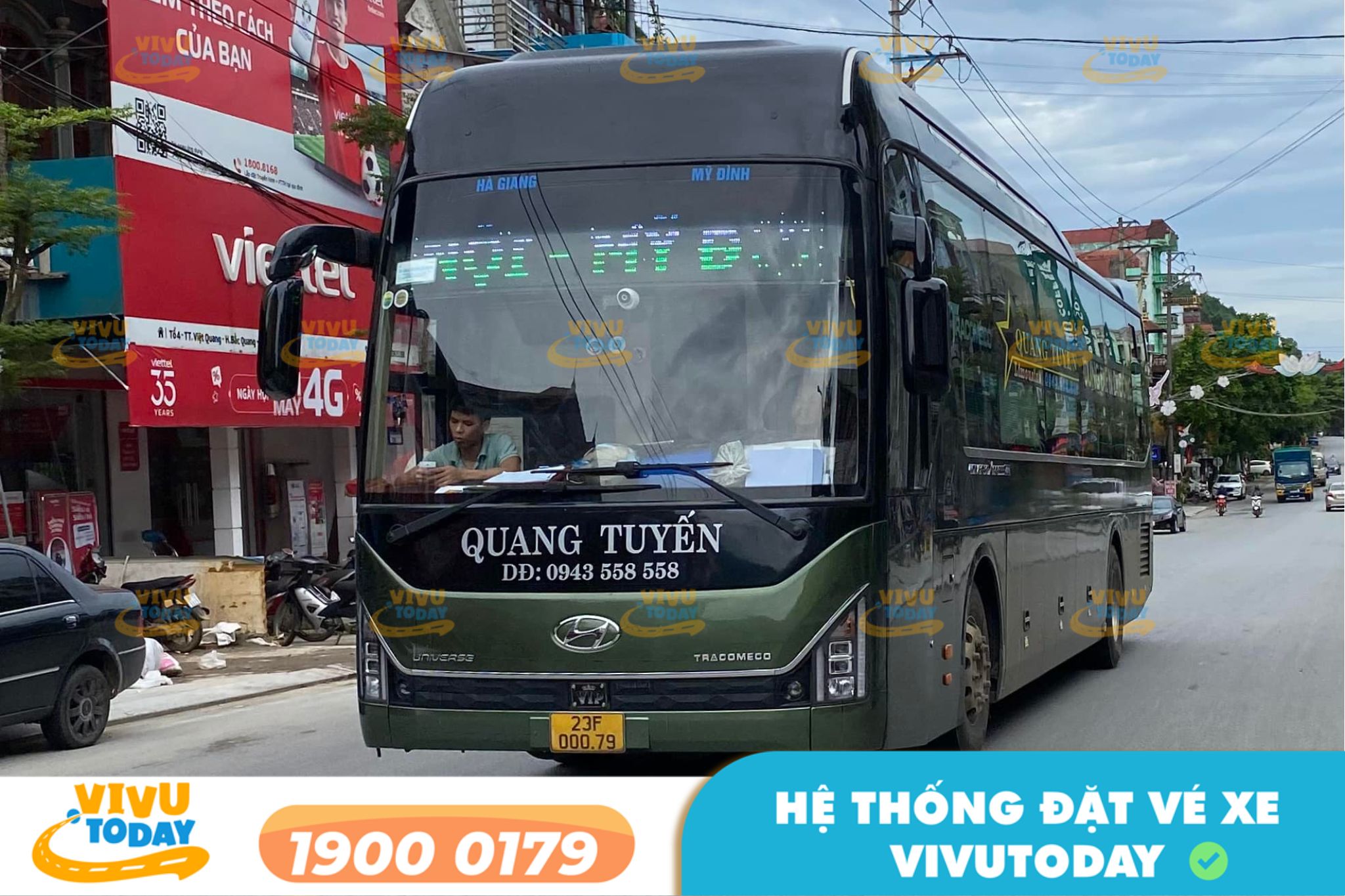 Nhà xe Quang Tuyến (Hà Giang) tuyến Quảng Ninh đi Hà Giang