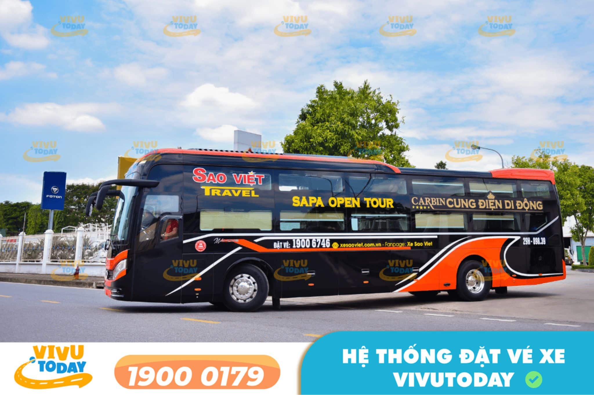 Nhà xe Sao Việt tuyến Bến xe Mỹ Đình đi Lào Cai