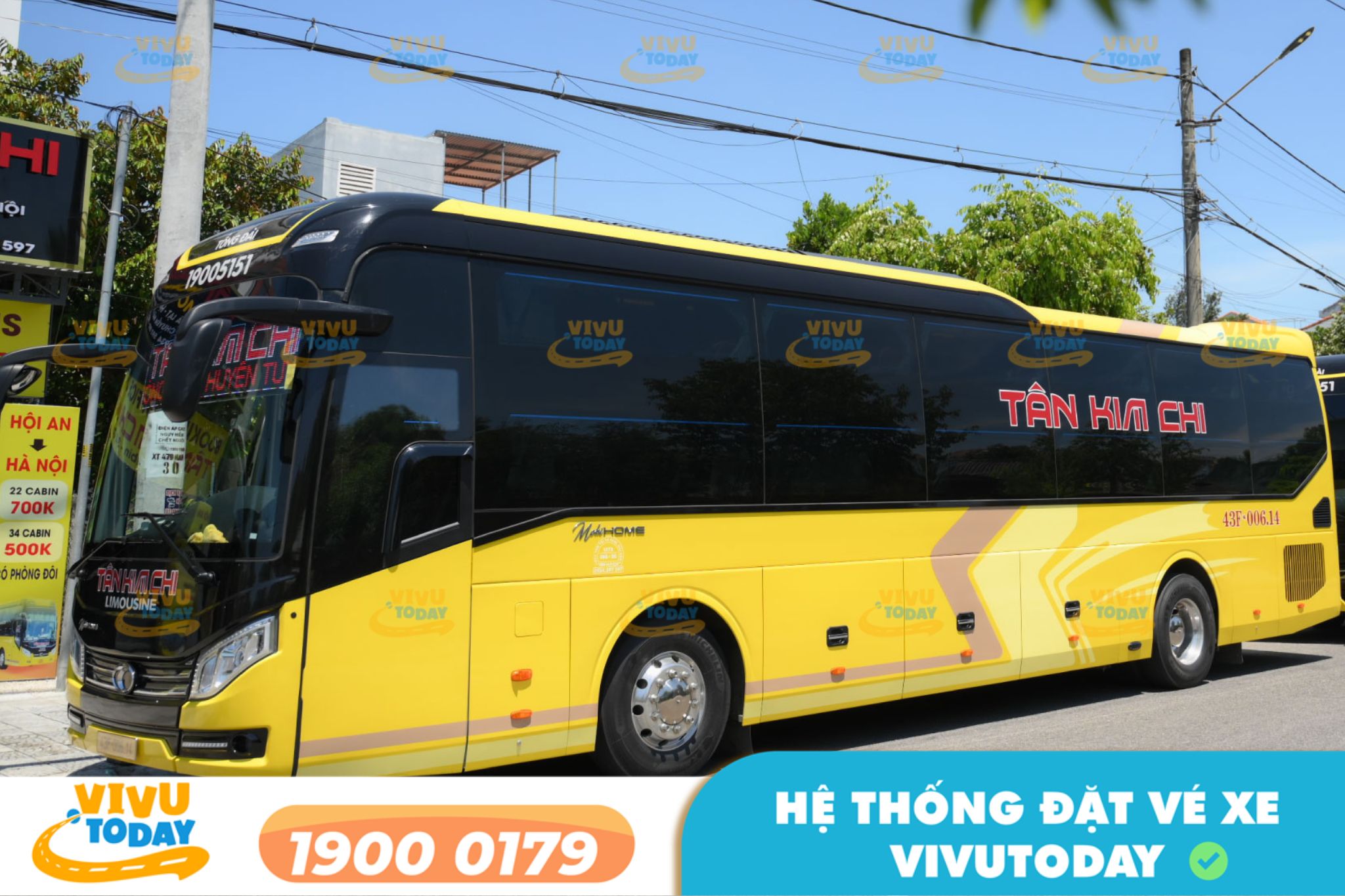 Nhà xe Tân Kim Chi tuyến Khánh Hòa đi Đà Nẵng