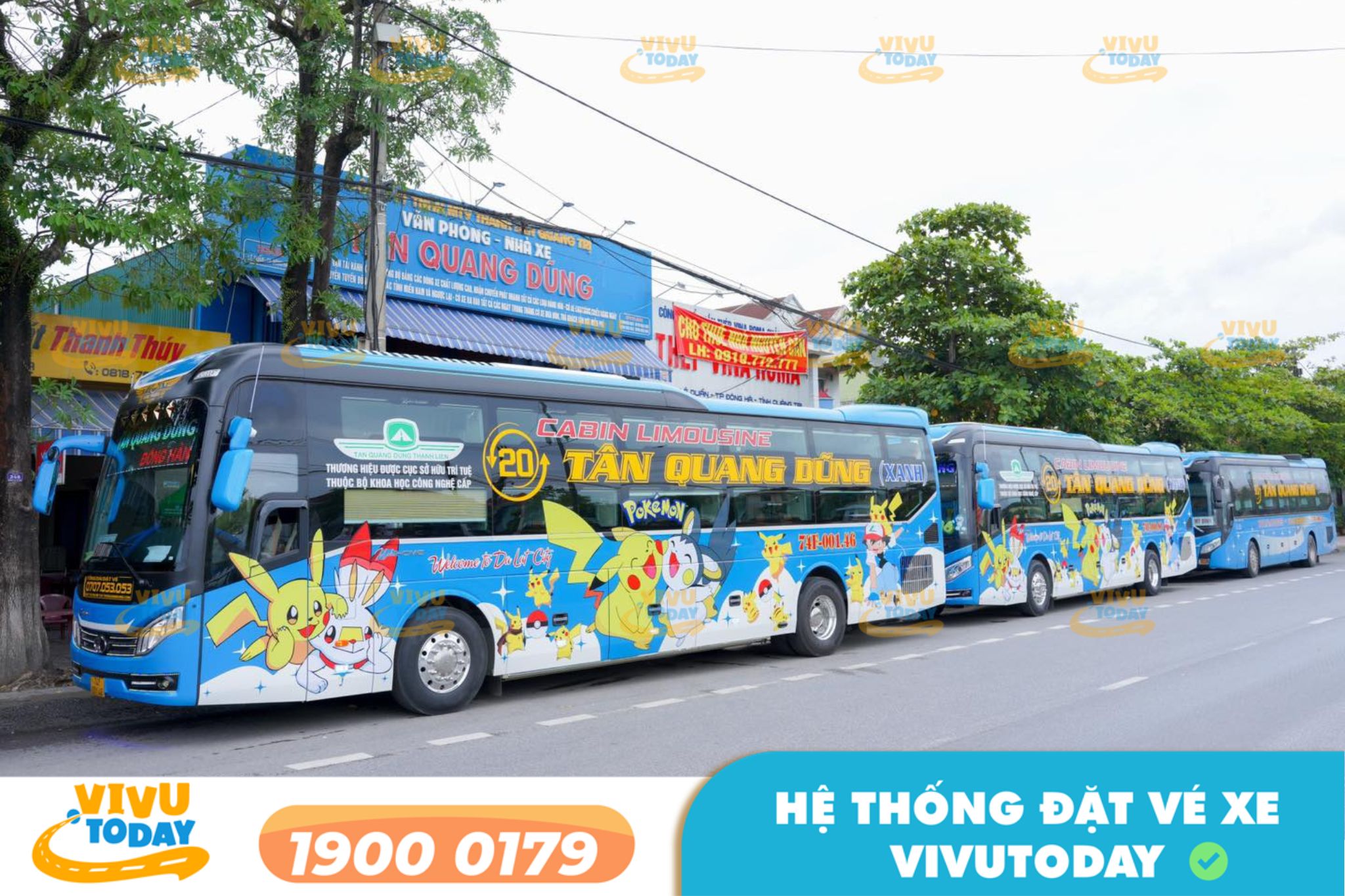 Nhà xe Tân Quang Dũng tuyến Bến xe An Sương đi Kon Tum
