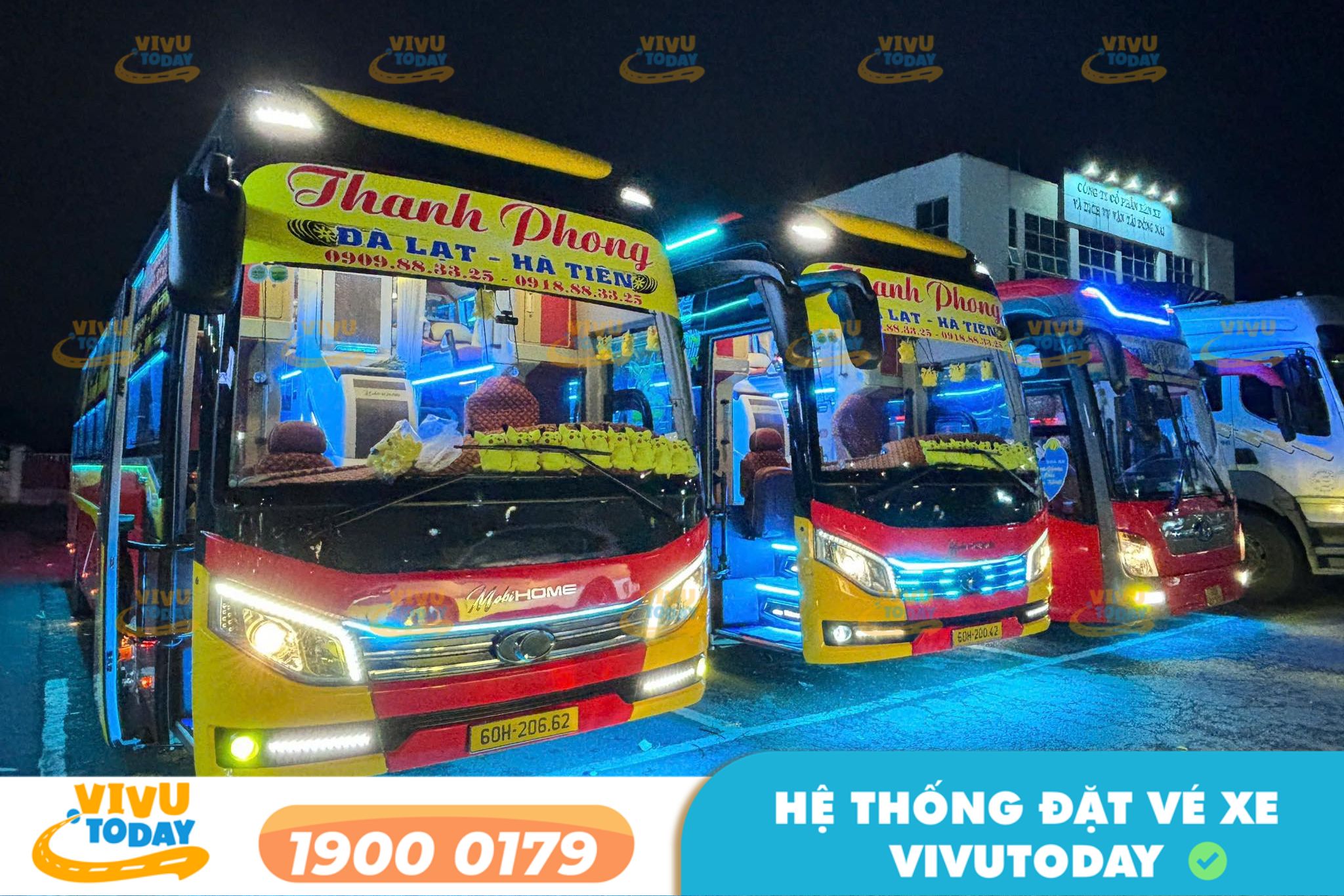 Nhà xe Thanh Phong tuyến Hà Tiên Kiên Giang đi Sài Gòn