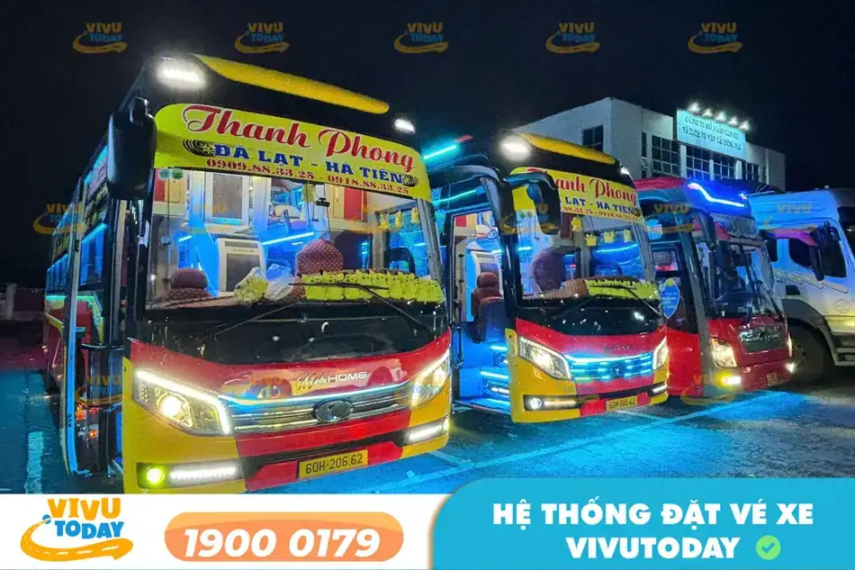 Nhà xe Thanh Phong tuyến xe Hà Tiên Kiên Giang đi Sài Gòn