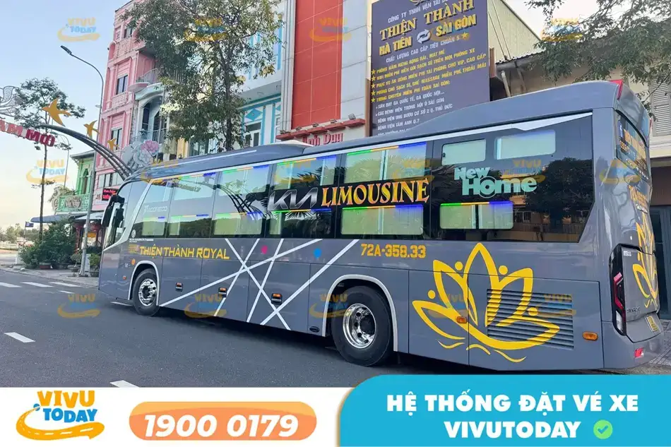 Nhà xe Thiện Thành Limousine tuyến xe Hà Tiên Kiên Giang đi Sài Gòn
