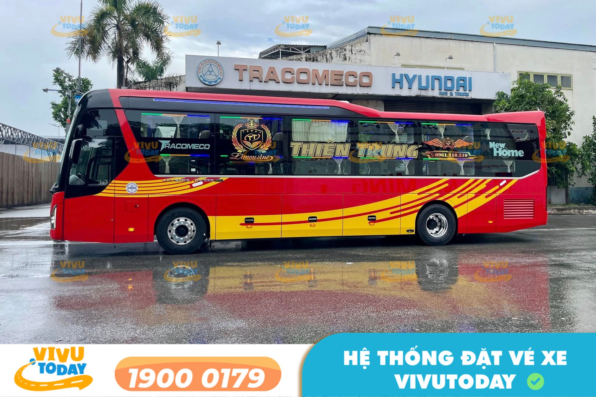 Nhà xe Thiên Trung tuyến Đắk Lắk đi Hà Nội