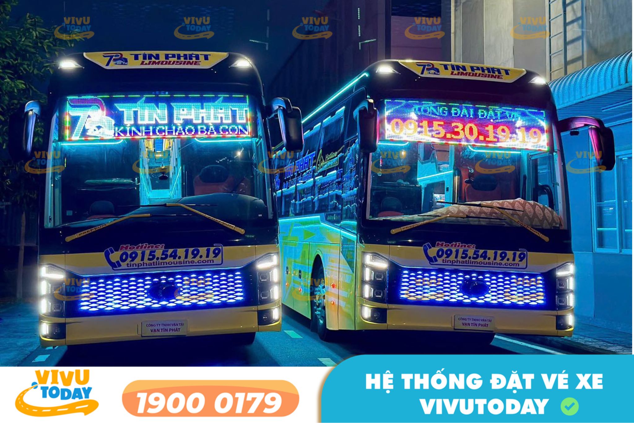 Nhà xe Tín Phát Limousine tuyến Cam Ranh Khánh Hòa đi Sài Gòn