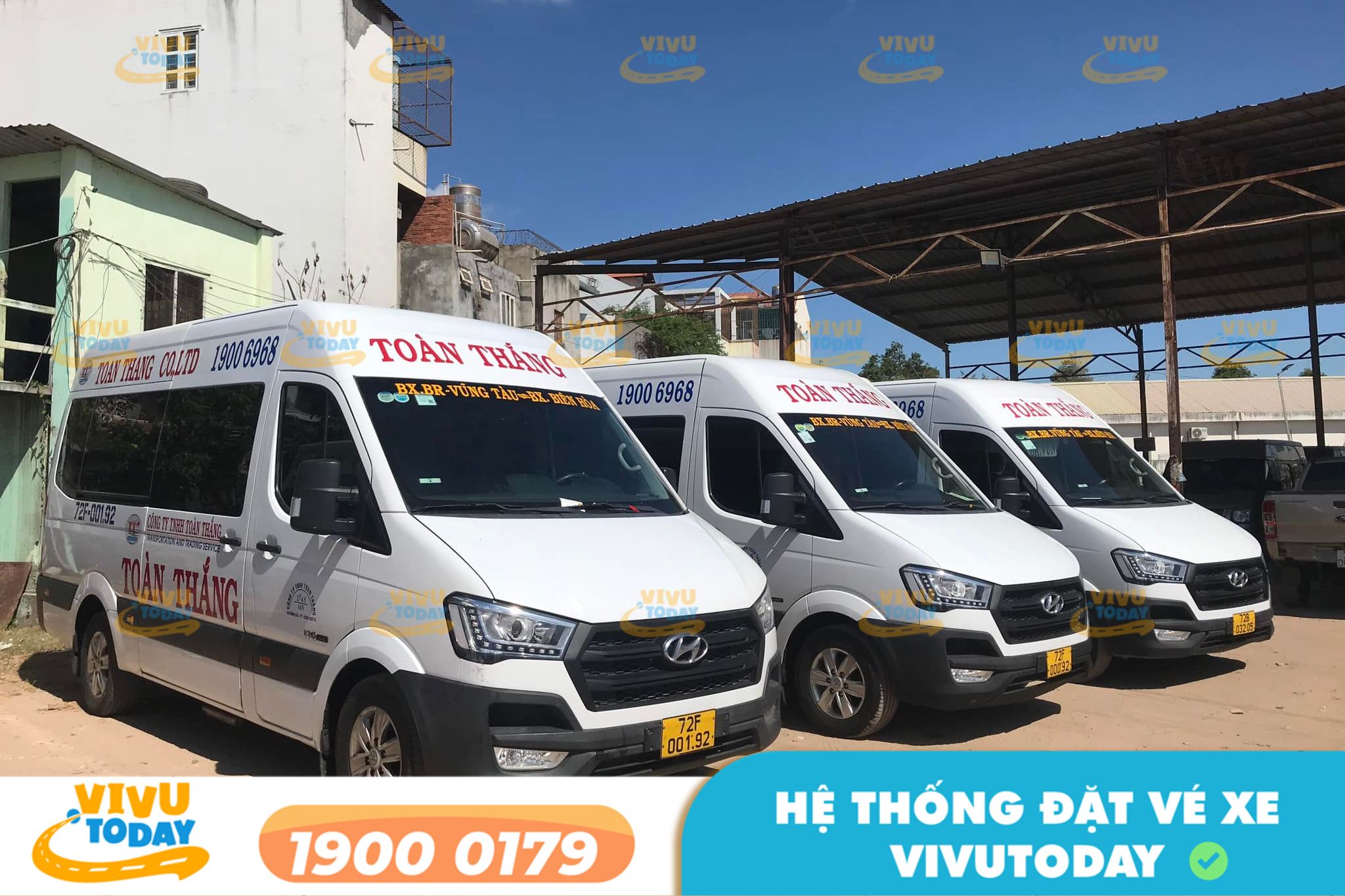 Nhà xe Toàn Thắng (Vũng Tàu) tuyến Bình Dương đi Đồng Nai