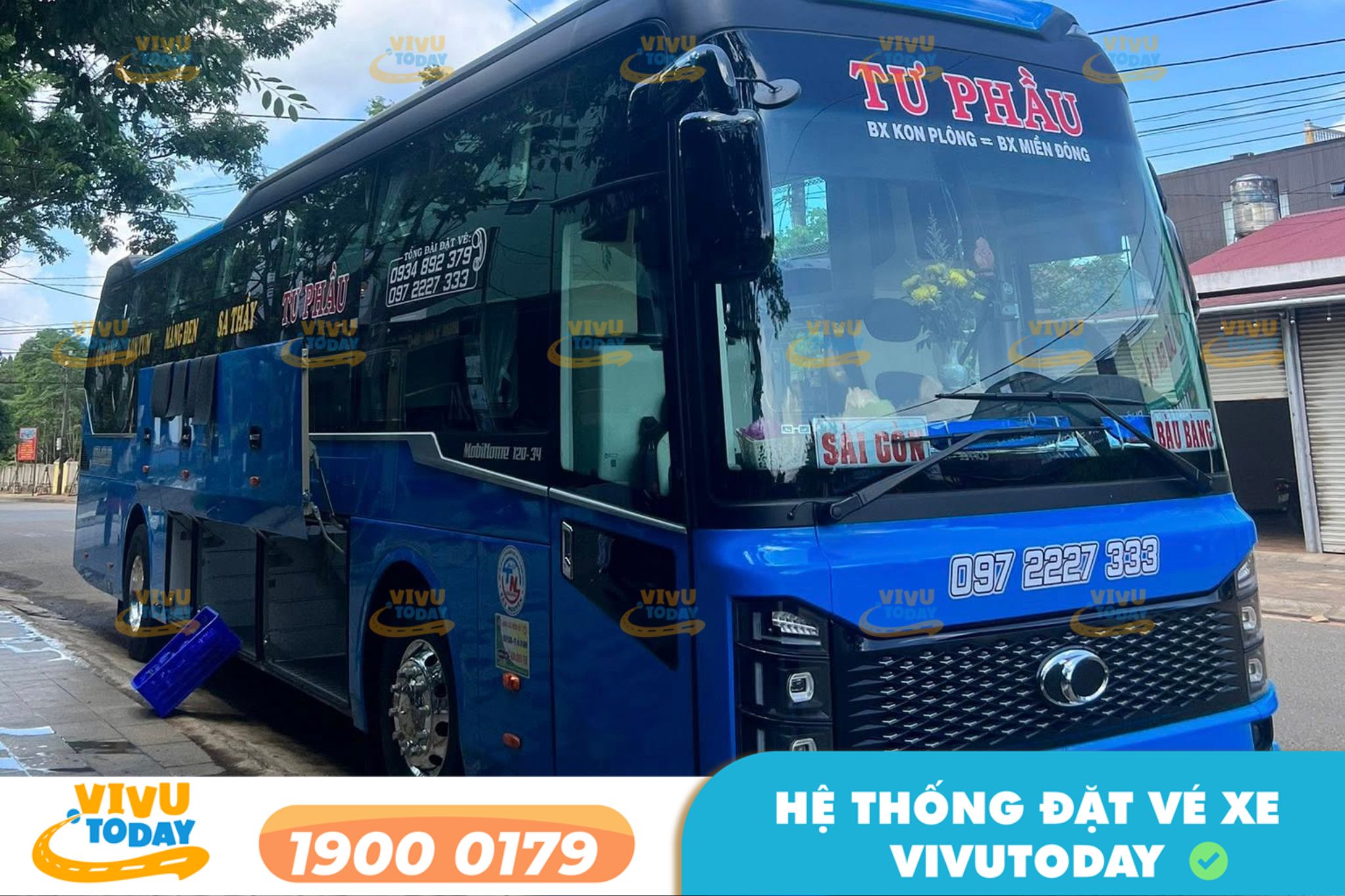Nhà xe Tư Phầu tuyến Đắk Lắk đi Kon Tum