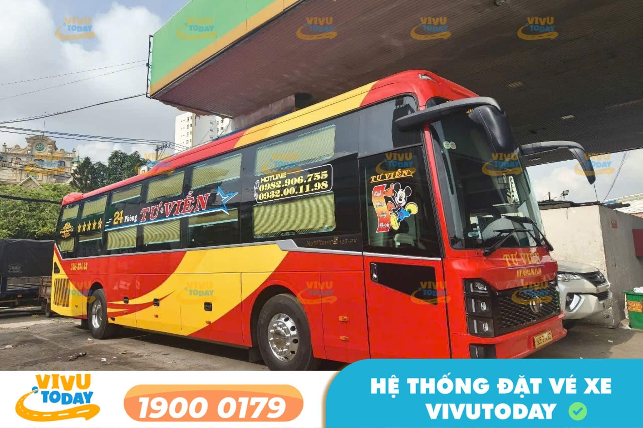 Nhà xe Tư Viễn tuyến Hải Phòng đi Nha Trang Khánh Hòa