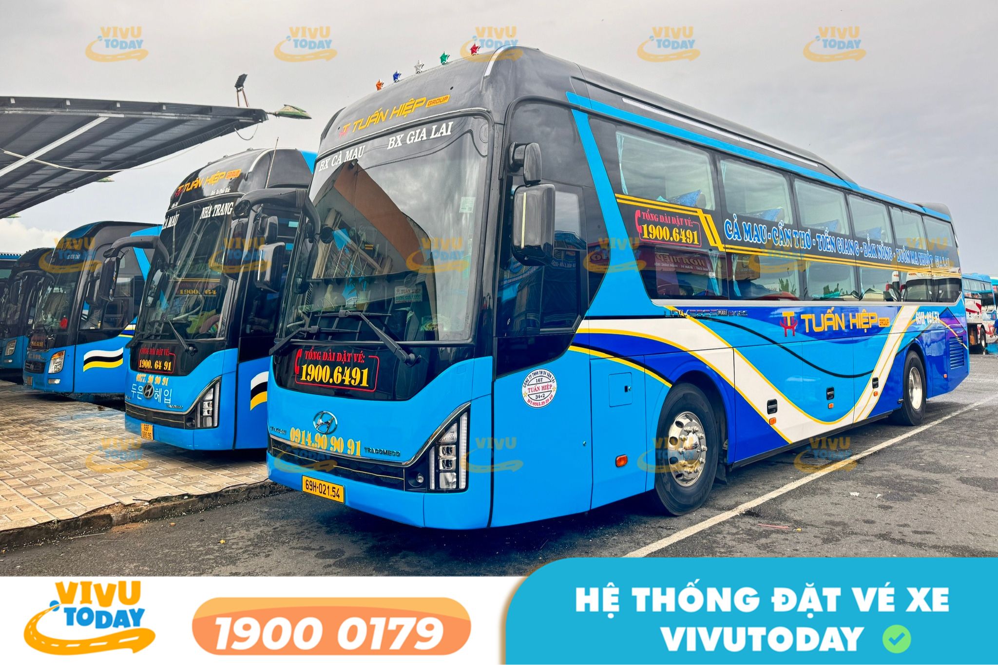 Nhà xe Tuấn Hiệp tuyến Ngã Bảy Hậu Giang đi Sài Gòn