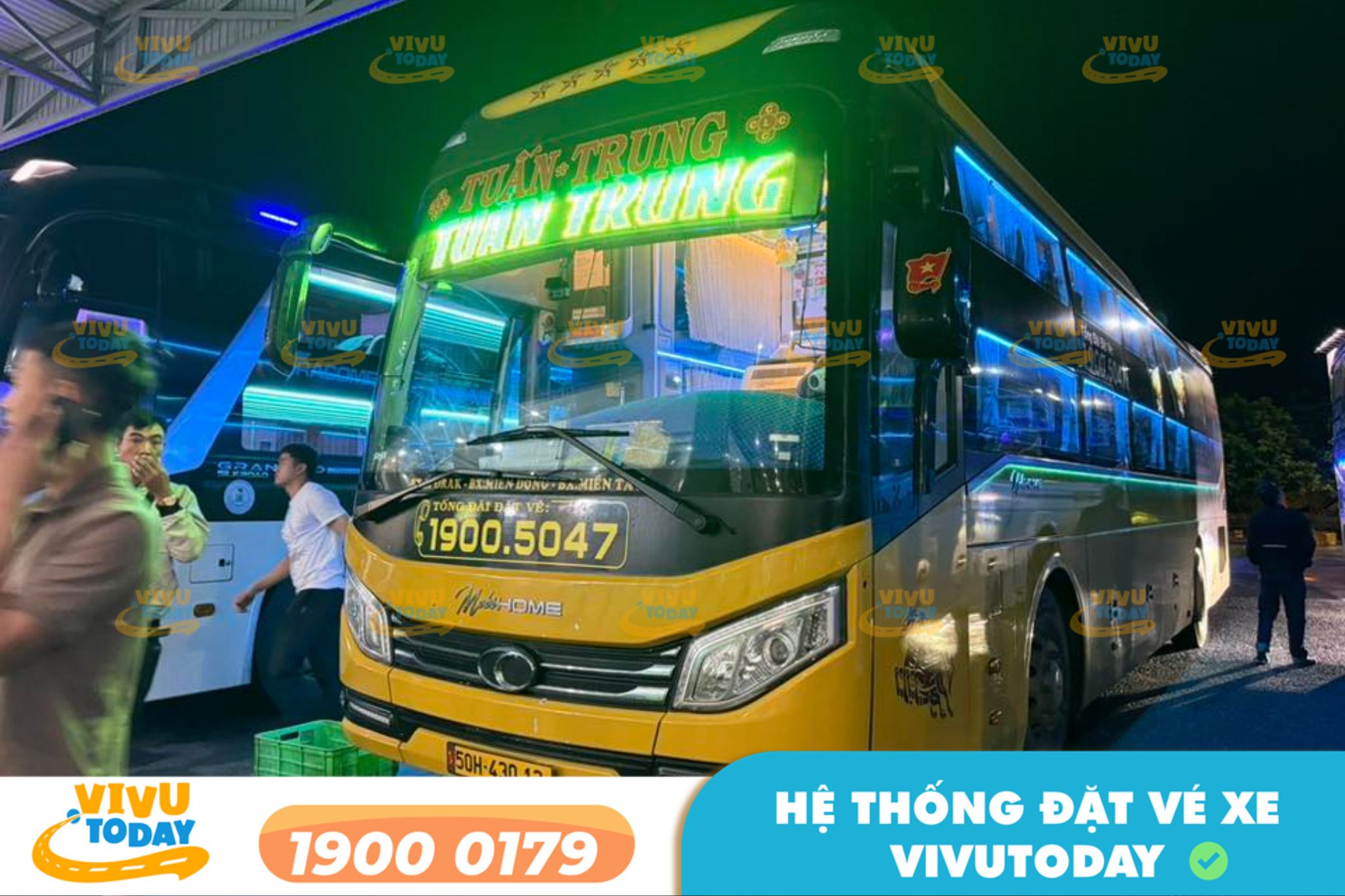 Nhà xe Tuấn Trung tuyến Đắk Lắk đi Quy Nhơn Bình Định