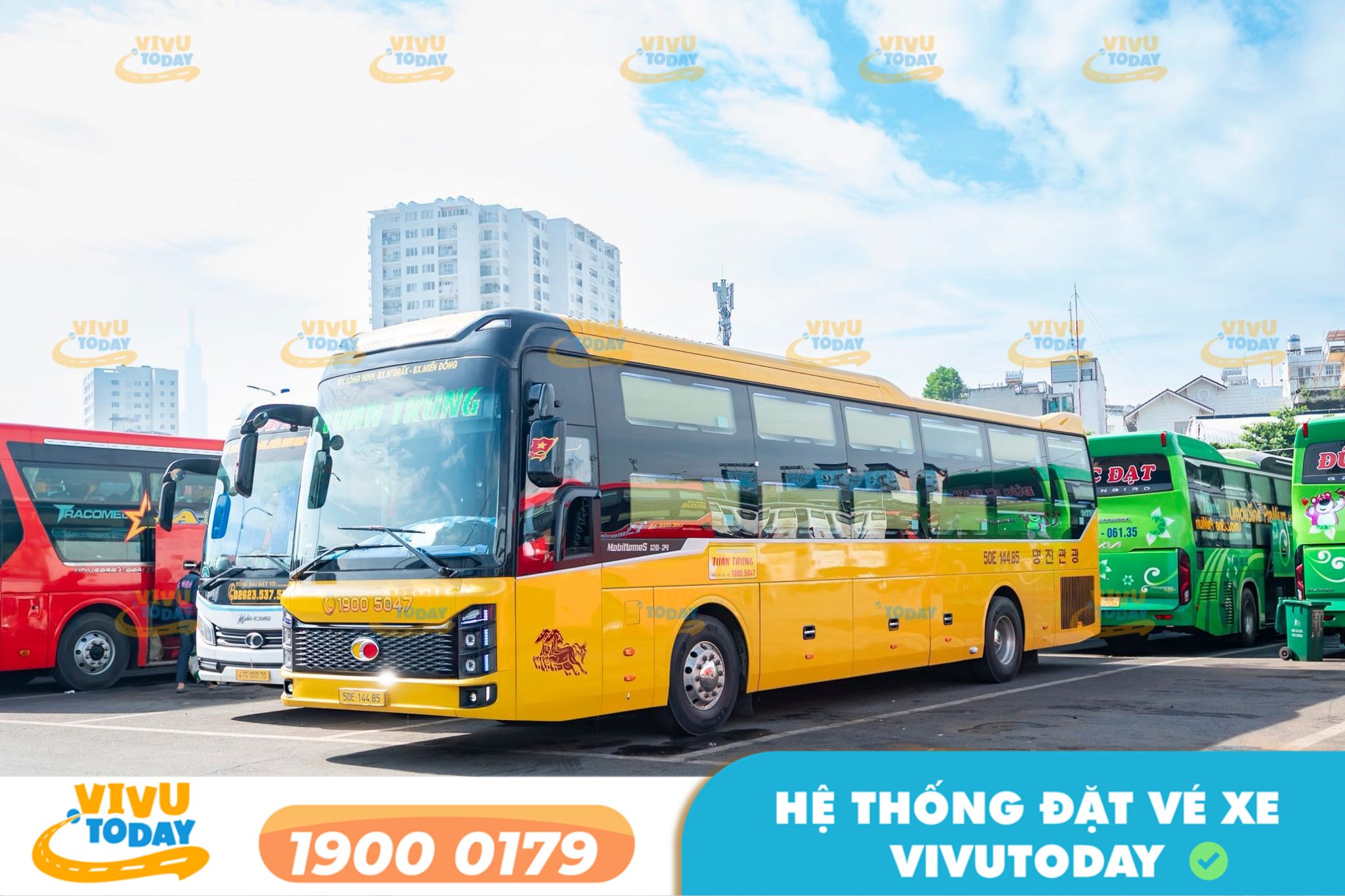 Nhà xe Tuấn Trung tuyến Tam Kỳ Quảng Nam đi Buôn Ma Thuột 