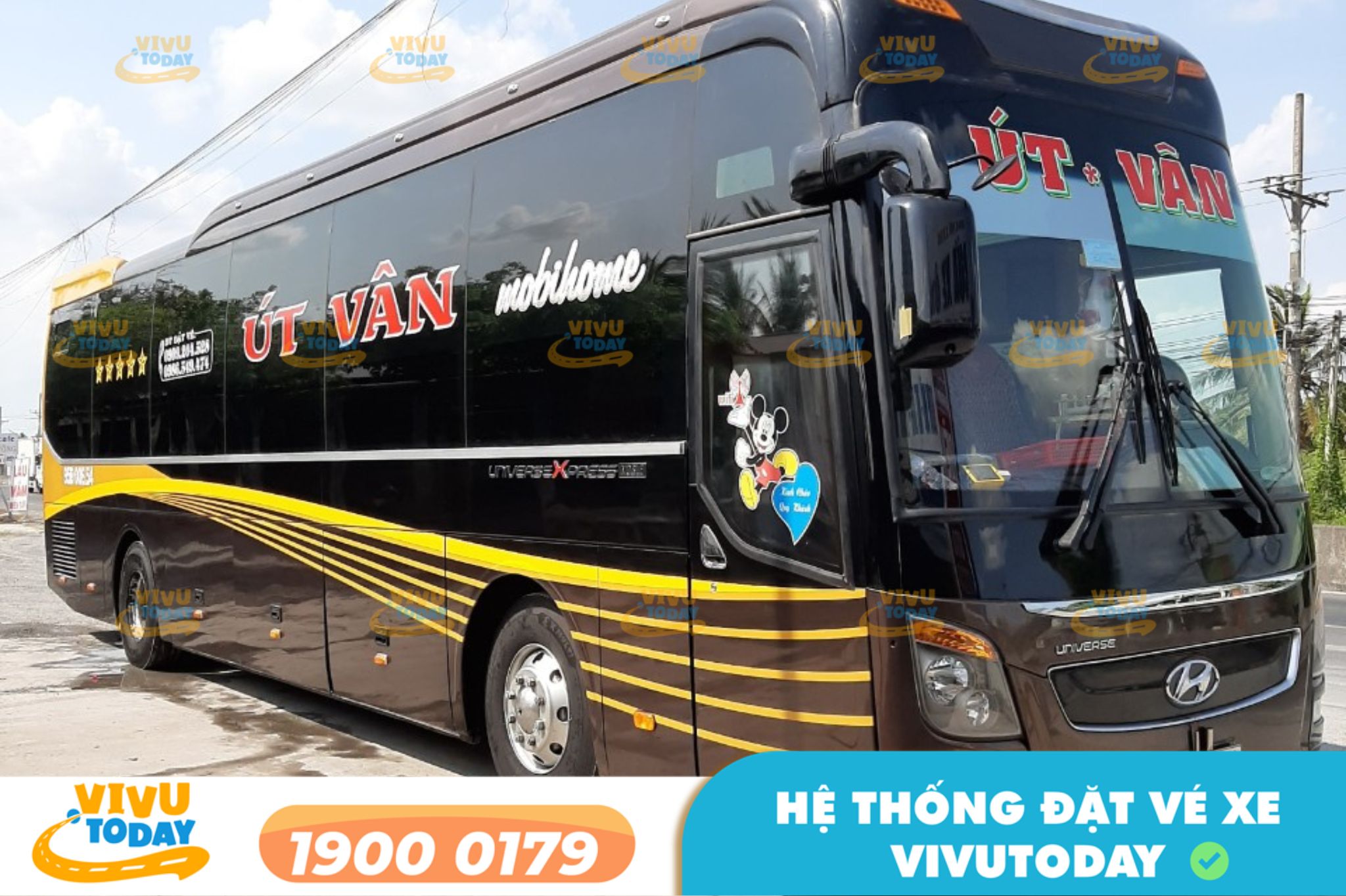 Nhà xe Út Vân tuyến Ngã Bảy Hậu Giang đi Sài Gòn