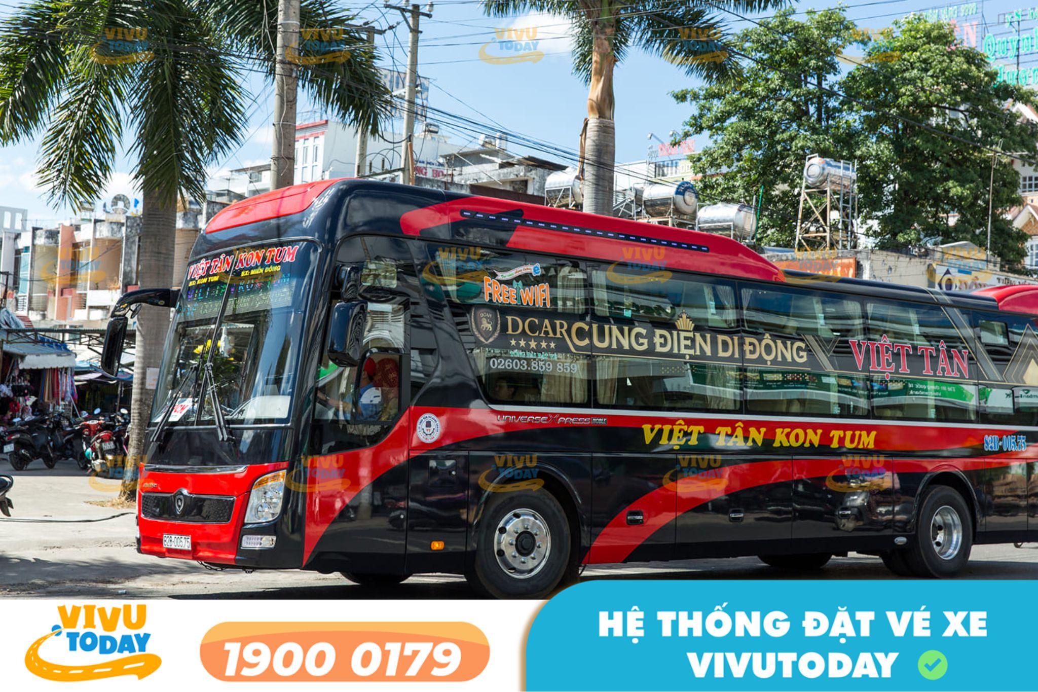 Nhà xe Việt Tân tuyến Đắk Lắk đi Đà Lạt Lâm Đồng