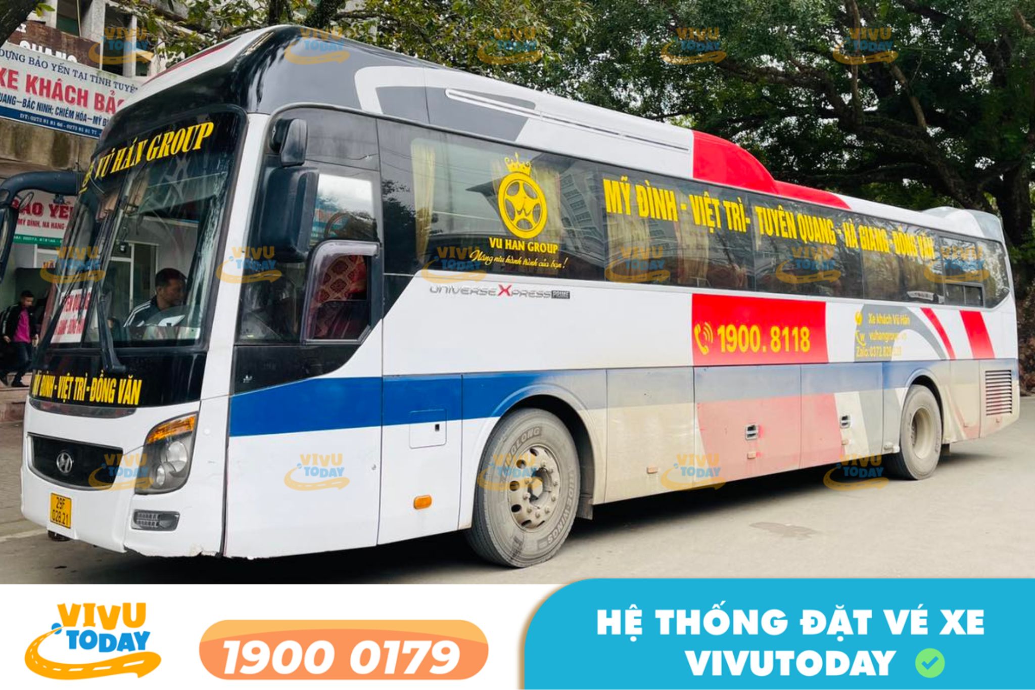 Nhà xe Vũ Hán Group tuyến Hà Nội đi Đoan Hùng Phú Thọ