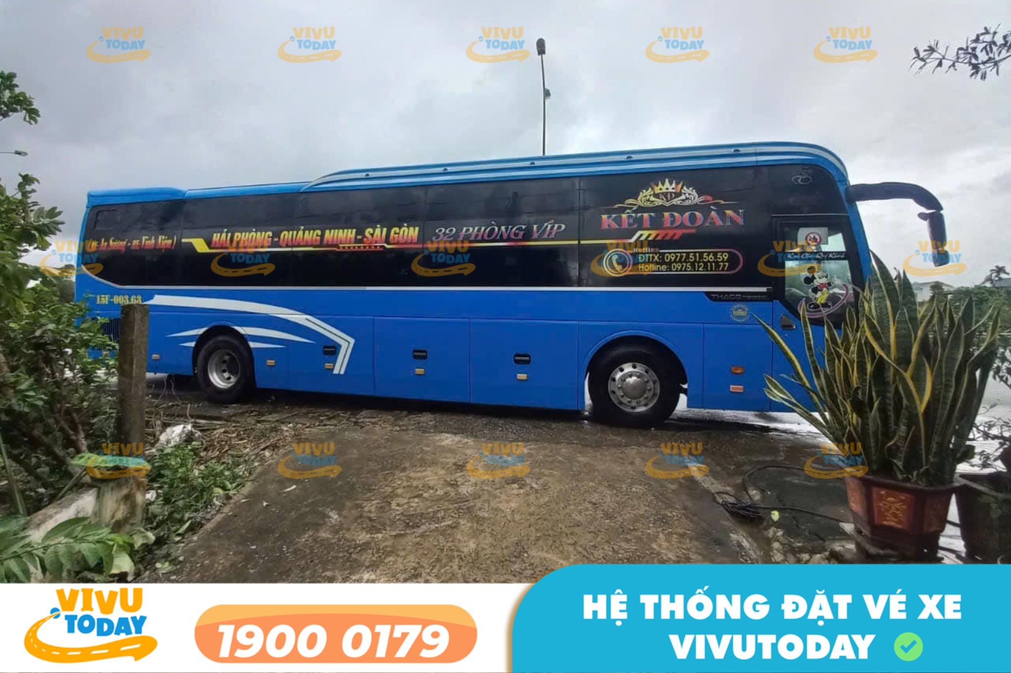 Nhà xe Kết Đoàn Travel (Hải Phòng) tuyến Lào Cai đi Hải Dương
