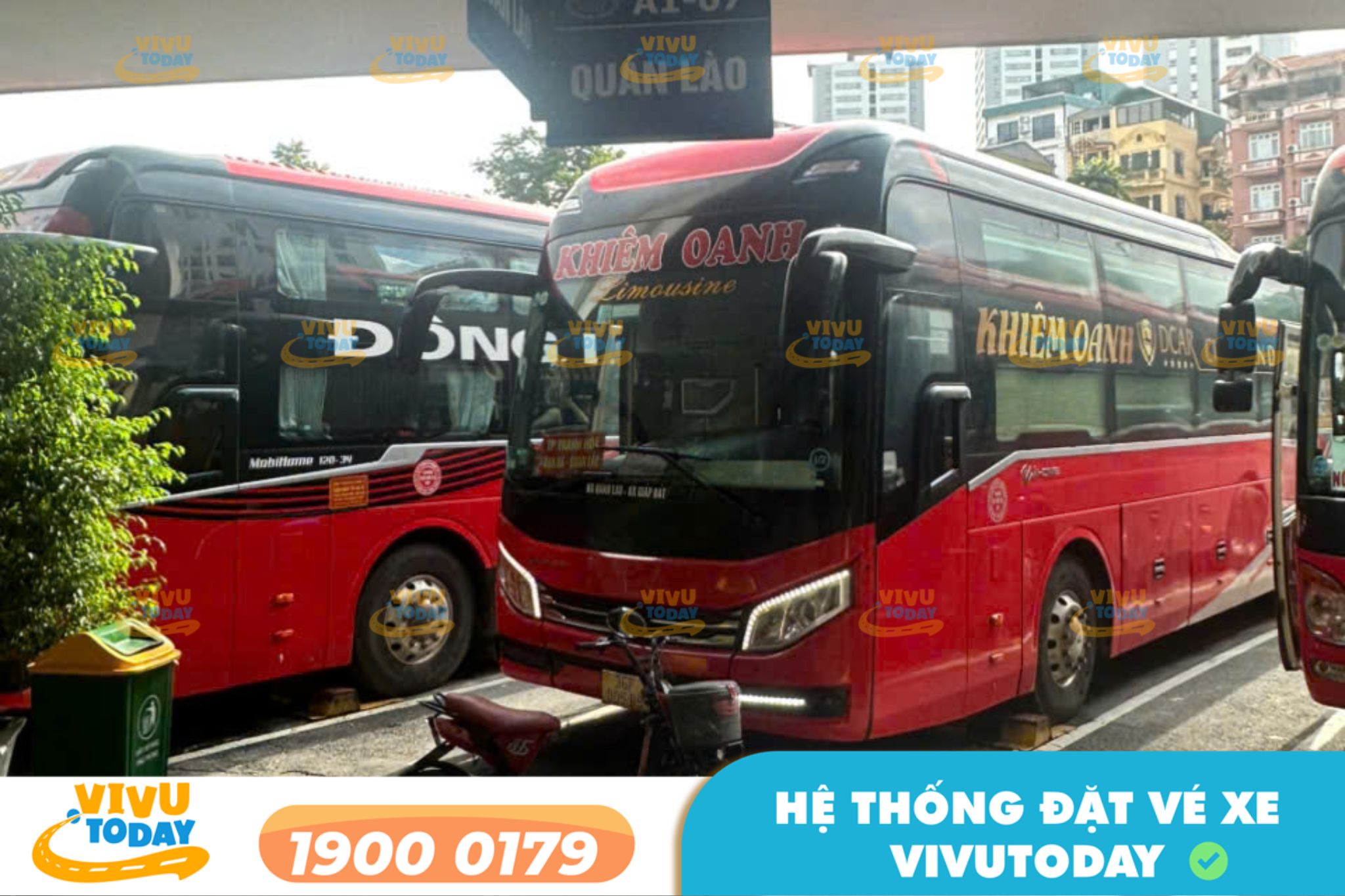 Nhà xe Khiêm Oanh tuyến Hà Nội đi Yên Định Thanh Hóa