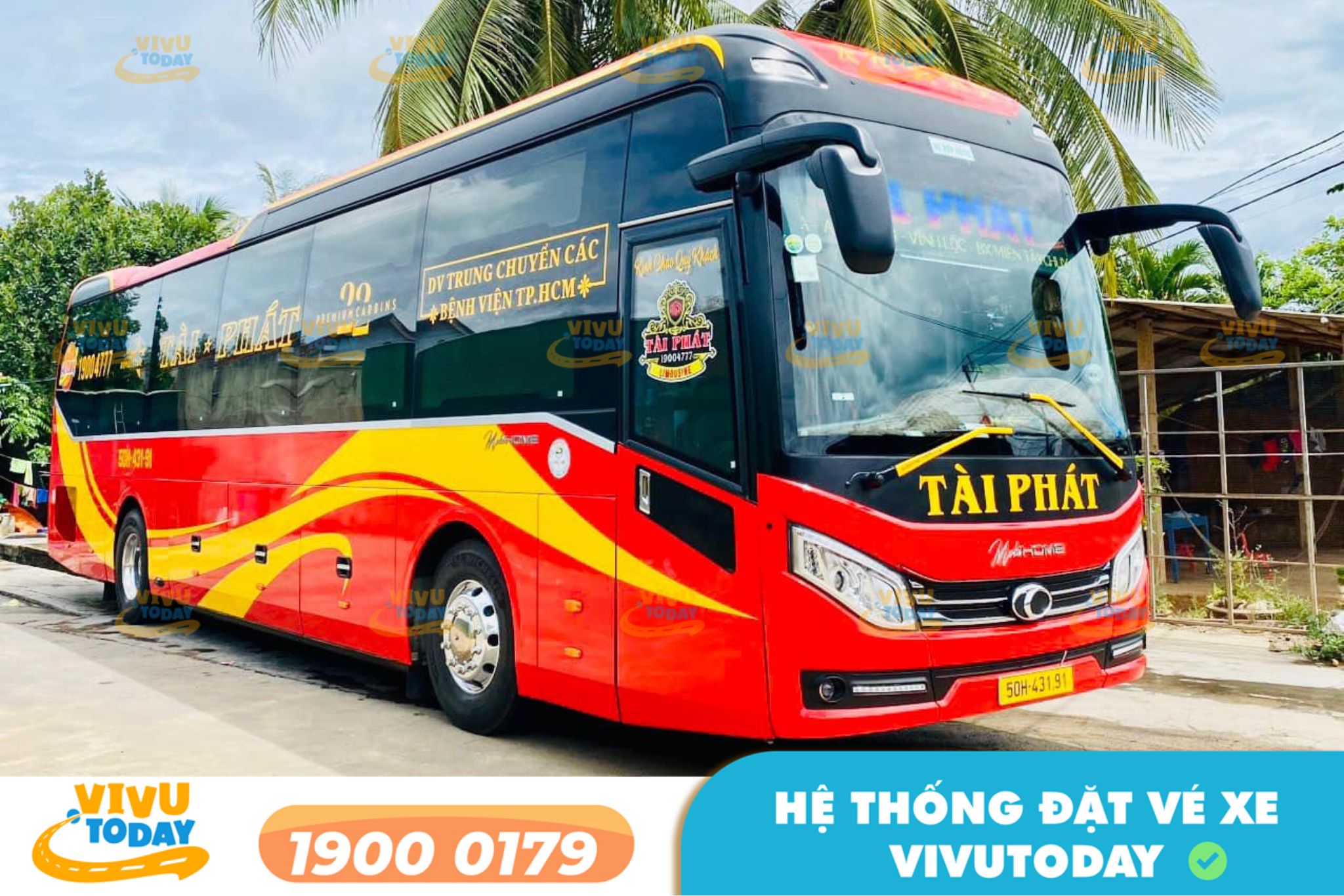 Nhà xe Tài Phát Limousine tuyến Sài Gòn đi Ninh Hòa Nha Trang