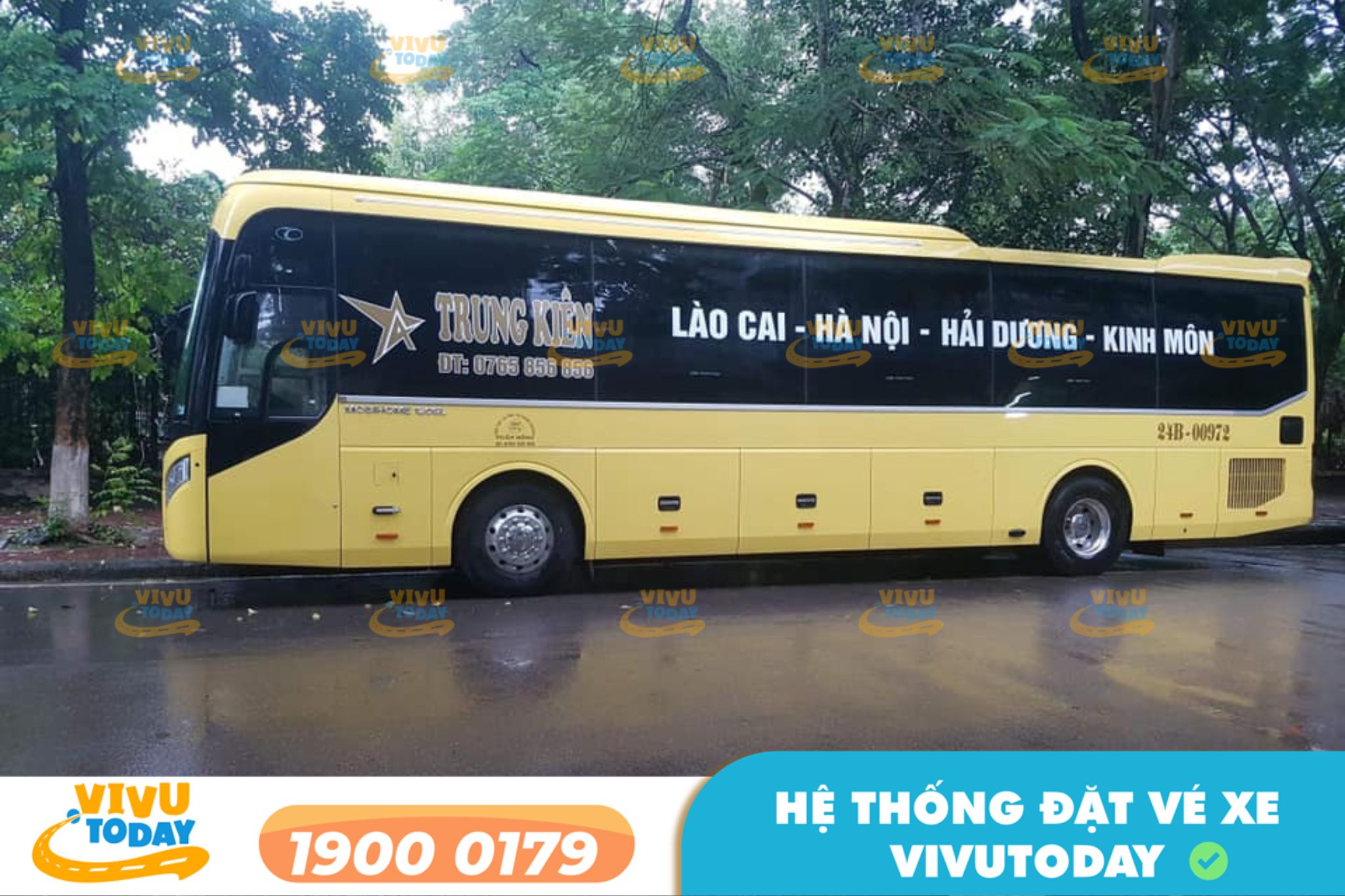 Nhà xe Trung Kiên (Hải Dương) tuyến Lào Cai đi Hải Dương