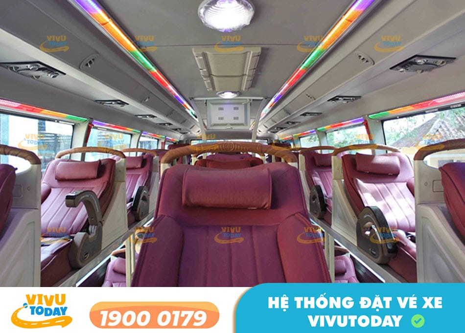Tiện ích xe giường nằm 40 chỗ của xe khách Đức Đạt