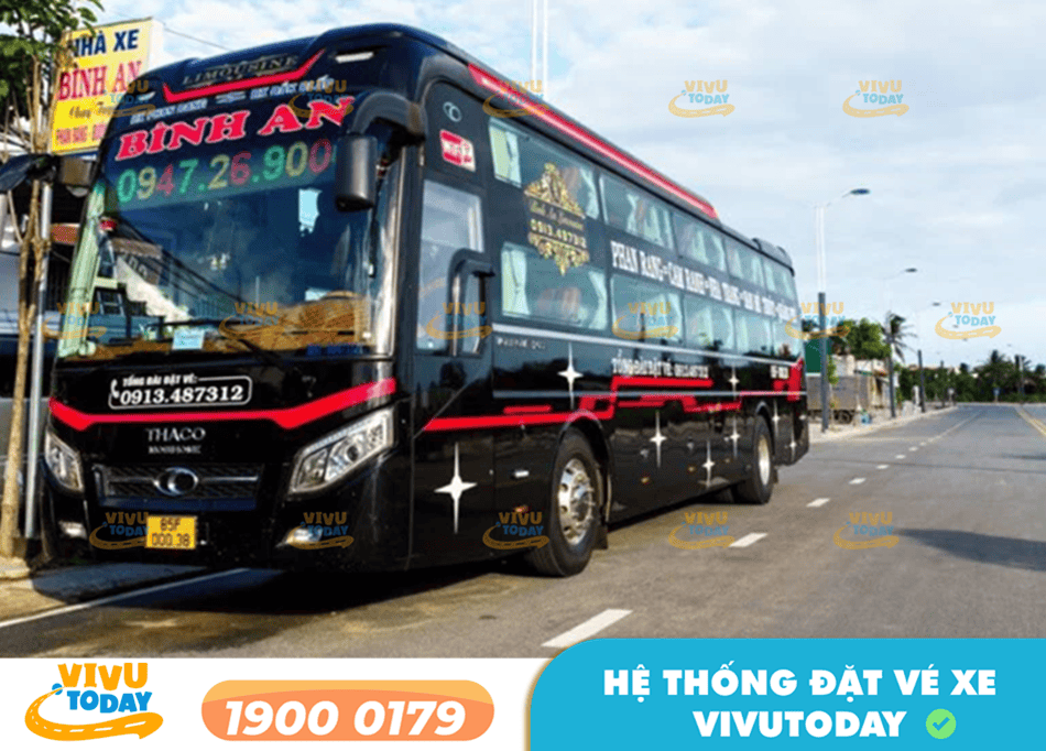Nhà xe Bình An tuyến xe Ninh Thuận đi Khánh Hòa