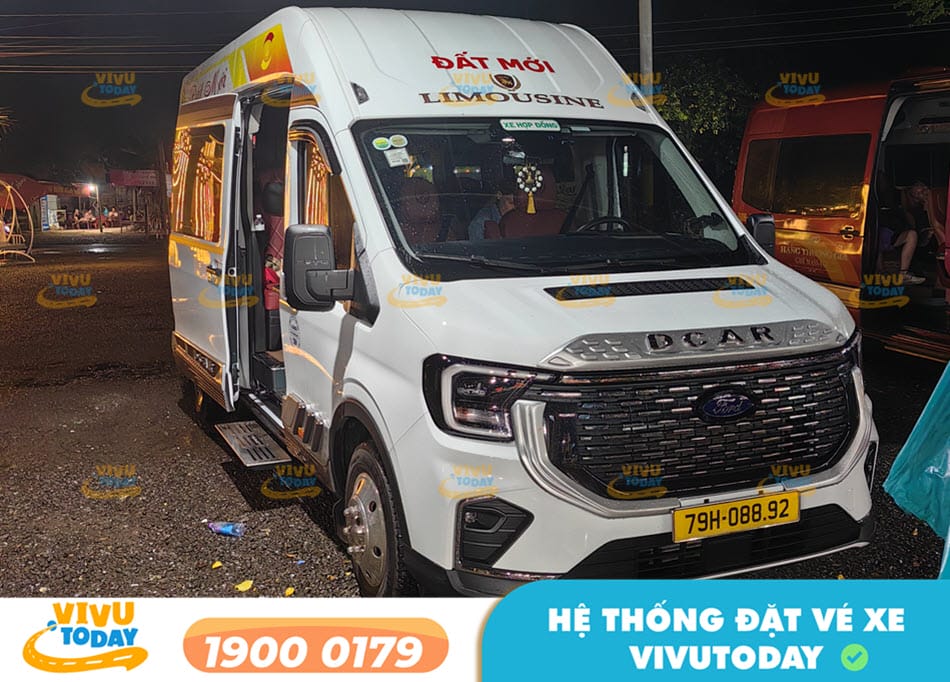 Nhà xe Đất Mới Limousine tuyến xe Ninh Thuận đi Khánh Hòa