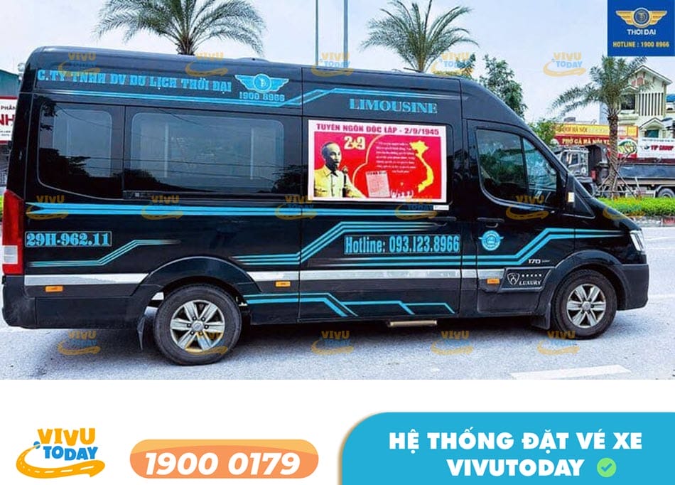 Nhà xe Thời đại 4.0 Limousine tuyến xe Hà Nam đi Hà Nội