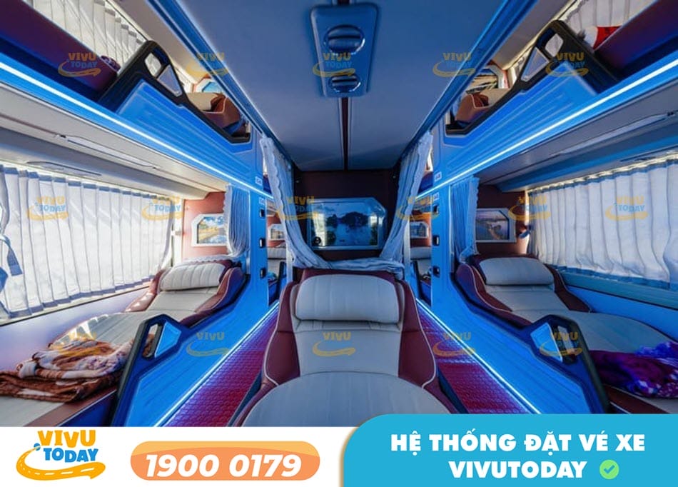 Tiện nghi xe Limousine 34 phòng tuyến xe Đắk Lắk đi Tuy Hòa Phú Yên
