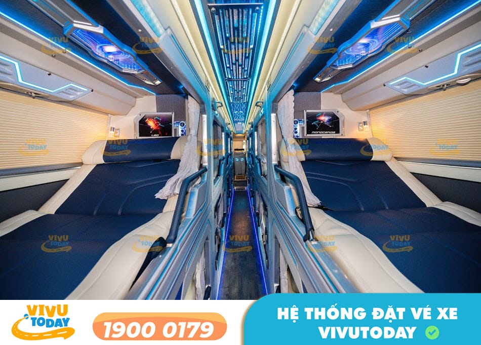 Xe Limousine 22 phòng Vip tiện nghi hiện đại