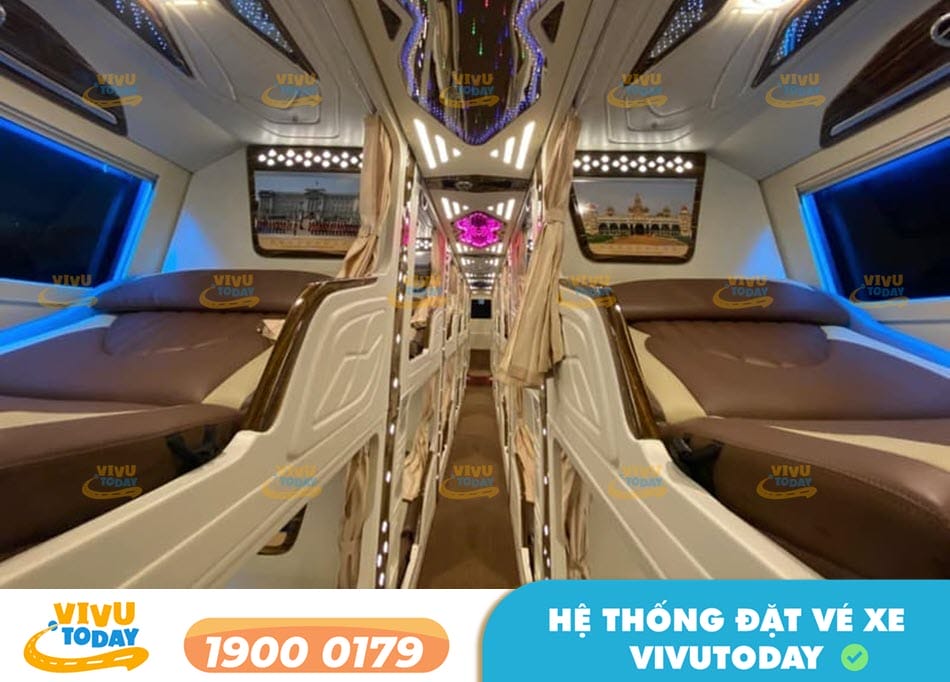 Dòng xe Cabin 24 phòng hiện đại nhiều tiện nghi
