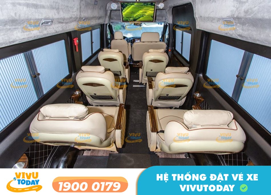 Dòng xe Limousine 11 chỗ tiện nghi sang trọng