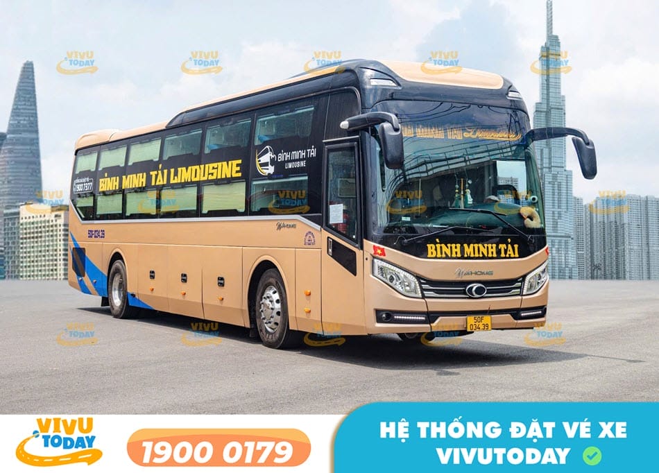 Nhà xe Bình Minh Tải tuyến xe Tuy Hòa Phú Yên đi Bình Dương