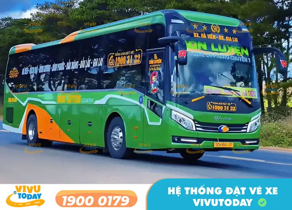 Nhà xe Bốn Luyện Express tuyến xe Hà Tiên đi Đà Lạt Lâm Đồng