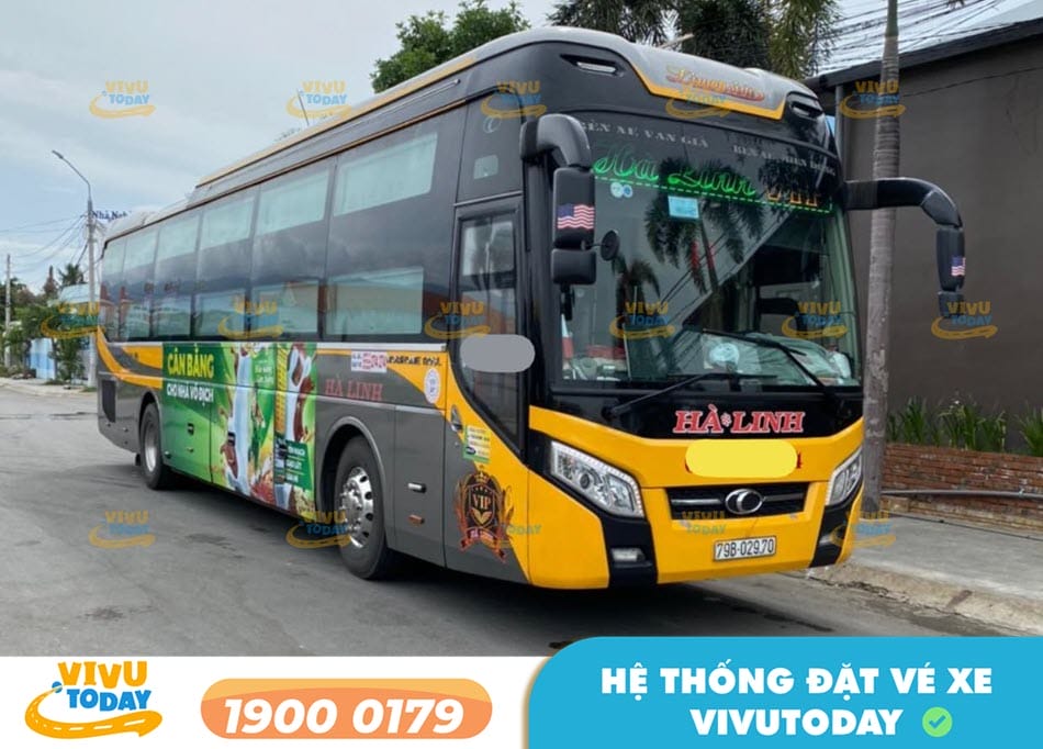 Nhà xe Hà Linh tuyến xe Nha Trang Khánh Hòa đi Bến Tre