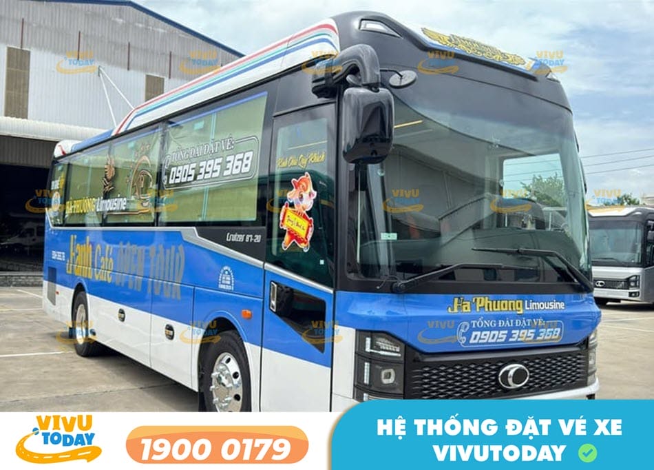 Nhà xe Hạnh Cafe Hà Phương Limousine tuyến xe Bình Thuận - Đà Nẵng