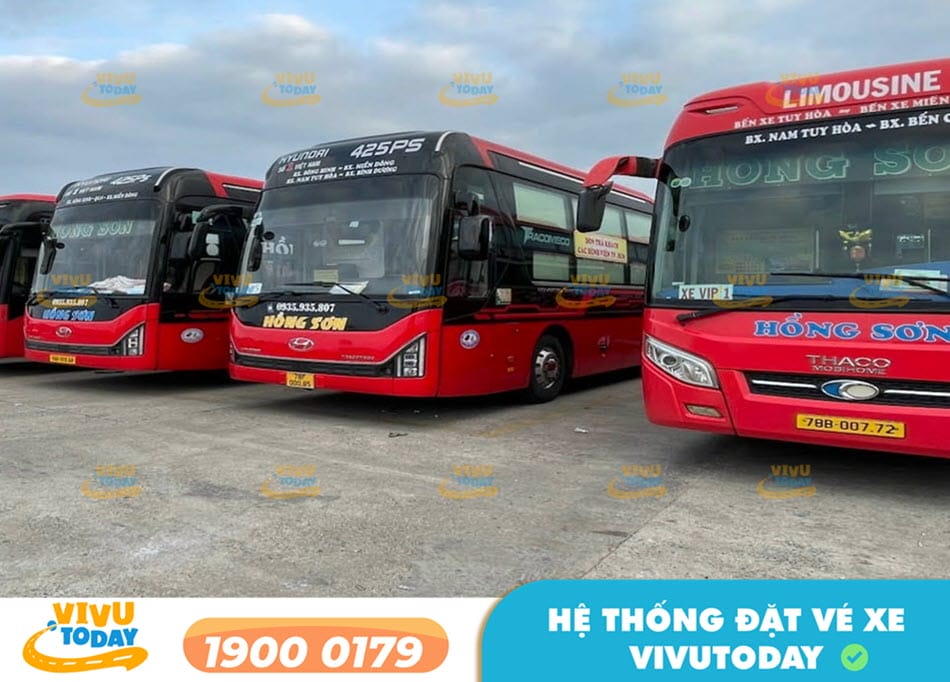 Nhà xe Hồng Sơn tuyến xe Phú Yên đi Đà Nẵng uy tín nhất