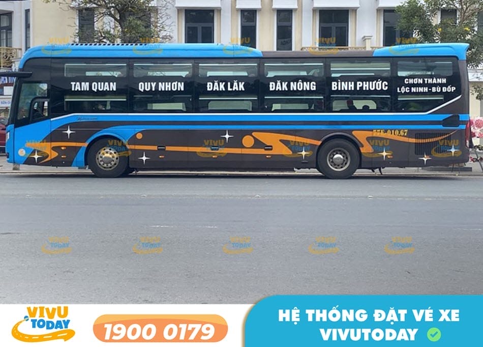 Nhà xe Hưng Thủy tuyến xe Tuy Hòa Phú Yên đi Bình Dương