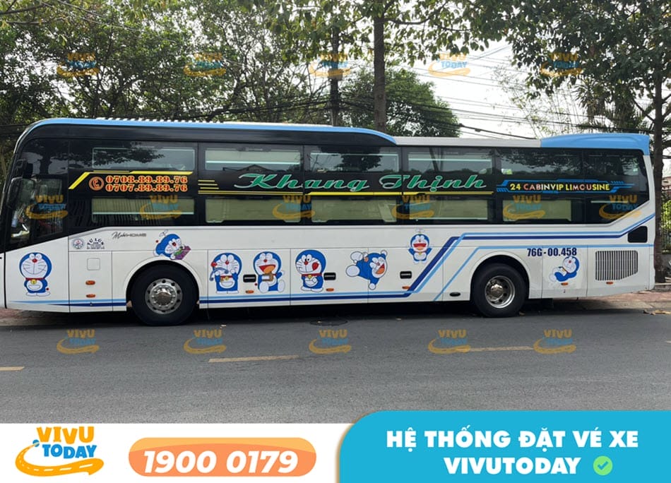 Nhà xe Khang Thịnh tuyến xe Tuy Hòa đi Bình Dương giá tốt