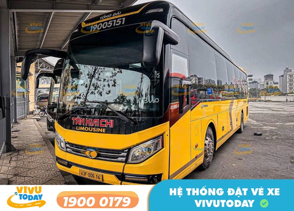 Nhà xe Tân Kim Chi tuyến xe Bình Thuận đi Đà Nẵng