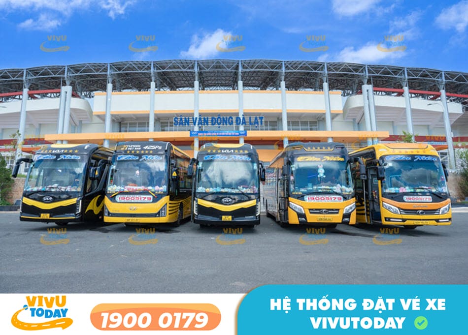 Nhà xe Tân Niên tuyến xe Hà Tiên Kiên Giang đi Đà Lạt Lâm Đồng
