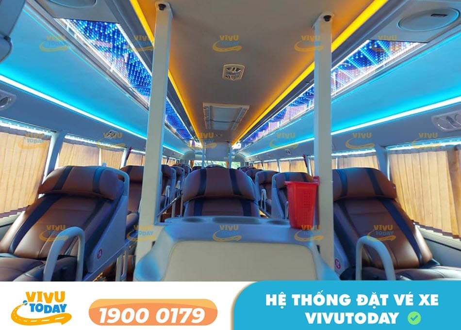 Tiện nghi xe giường nằm 40 chỗ của nhà xe An Phát