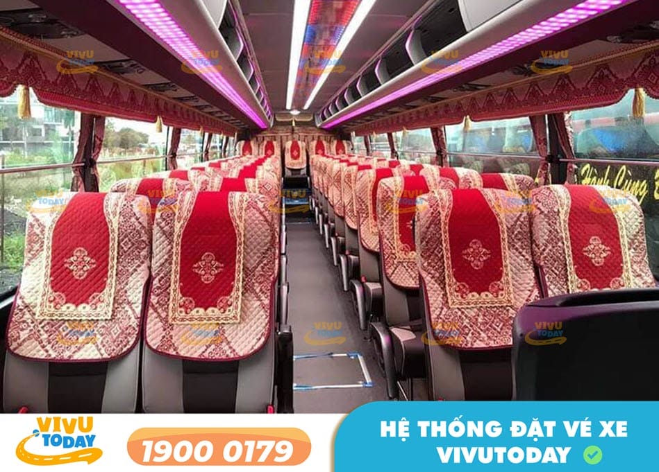 Xe ghế 45 chỗ đời mới tuyến xe Hà Nội đi Đồ Sơn Hải Phòng
