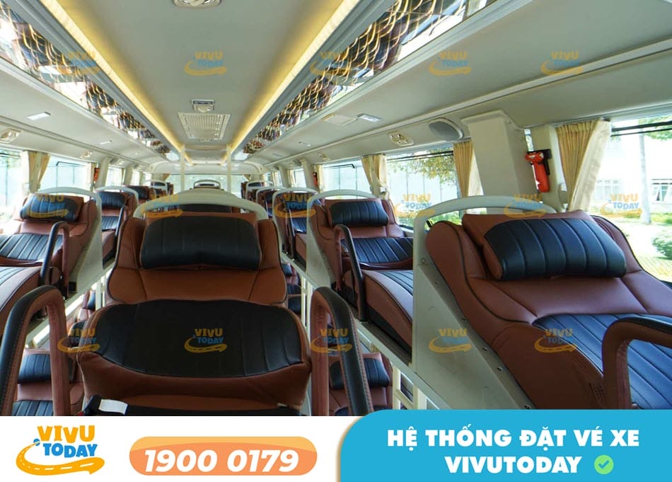 Xe giường nằm 36 chỗ thế hệ mới tuyến xe Hà Nội đi Trùng Khánh