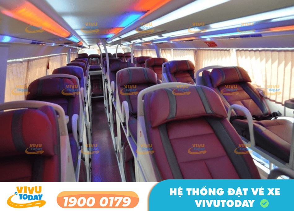 Xe giường nằm 44 chỗ thế hệ mới tuyến xe Hà Giang đi Ninh Bình