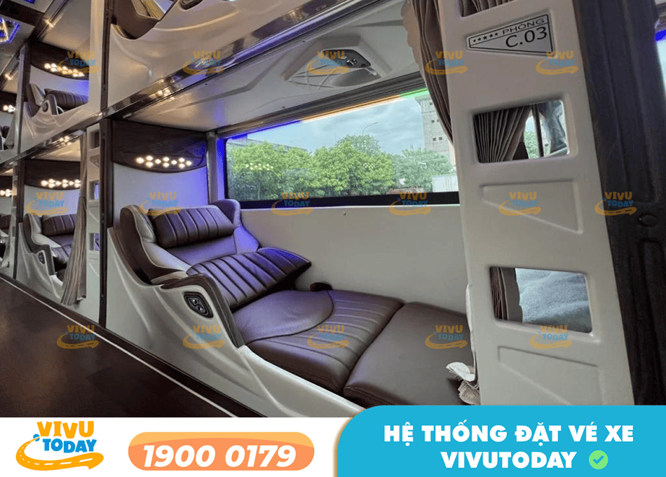 Xe Limousine 32 phòng hiện đại của nhà xe An Phát