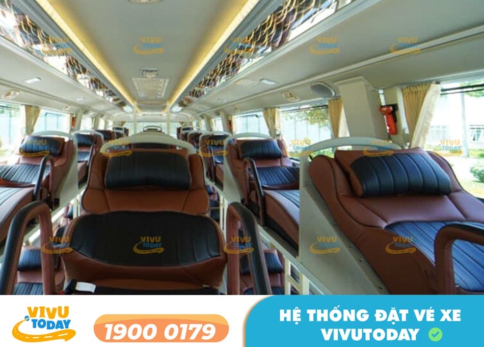 Dòng xe giường nằm 36 chỗ đời mới nhiều tiện nghi